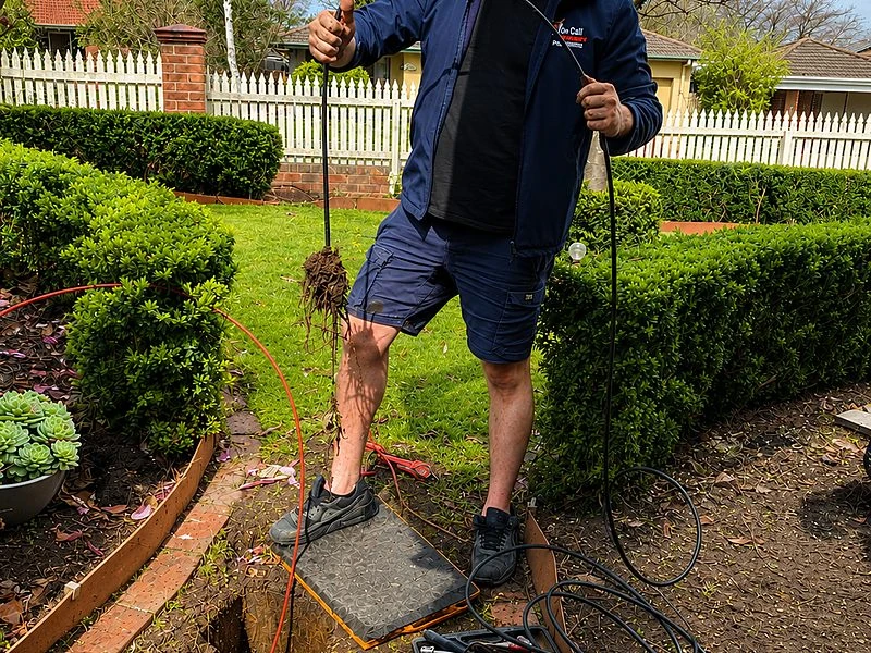 High-pressure sewer jetting in Bentleigh