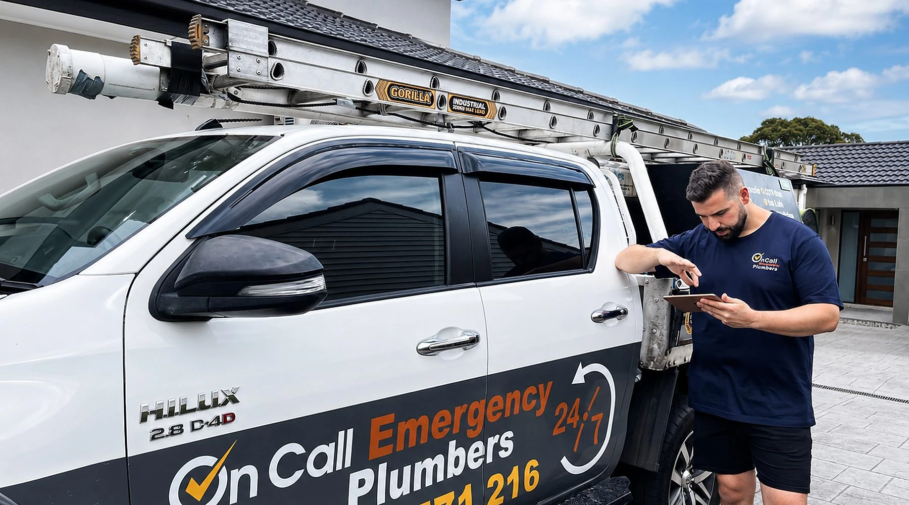 24-hour emergency plumber attending a Bentleigh property