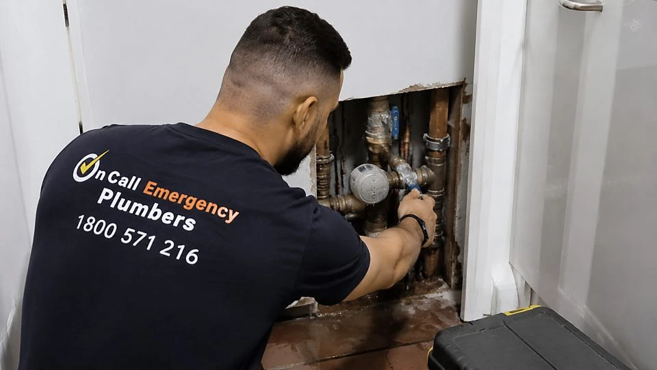 Burst pipe repair in Bentleigh