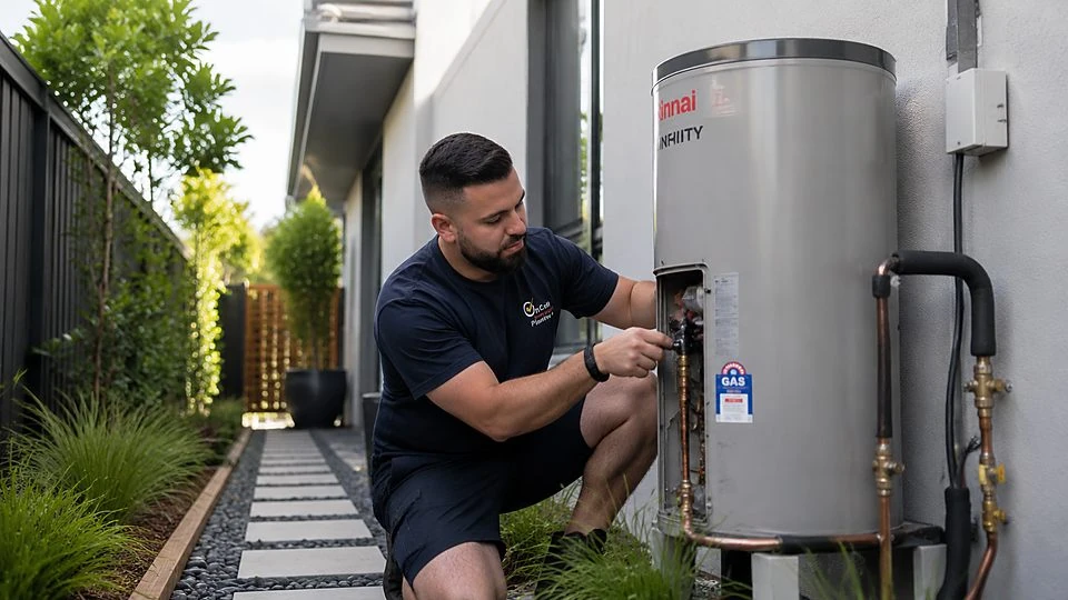 Hot water system service in Bentleigh