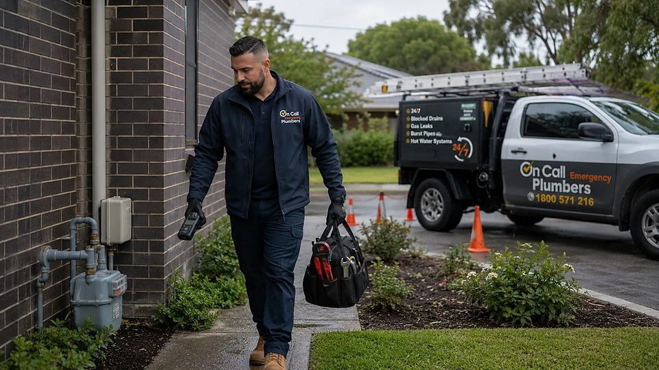 Gas leak inspection in Bentleigh